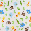 Tissu de chemise pour enfants imprimé 100% coton pour le pyjamas de couverture pour bébé